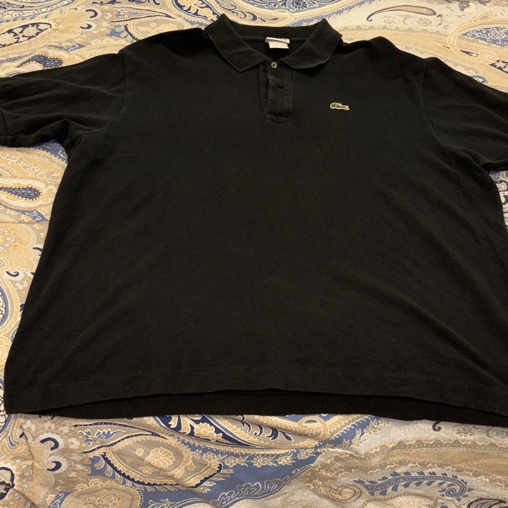 Lacoste Men's Polo Shirt in Black